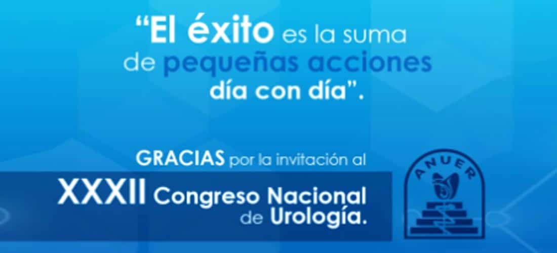 DEMESA agradece la invitación al XXXII Congreso Nacional De Urología